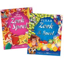 Disney zoek
en speelboek